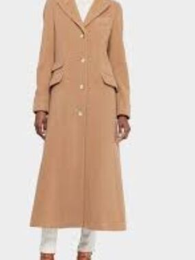 Ralph Lauren Camel Maxi Coat Dress